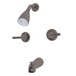 Magellan KB245 Two-Handle 4-Hole Wall Mount Tub and Shower Faucet, Oil Rubbed Bronze