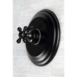 Metropolitan KB2630BX Single-Handle 3-Hole Wall Mount Tub and Shower Faucet, Matte Black
