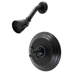 Metropolitan KB2630BXSO Single-Handle 2-Hole Wall Mount Shower Faucet, Matte Black