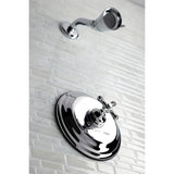 KB2631BXTSO Single-Handle 2-Hole Wall Mount Shower Faucet Trim Only, Polished Chrome