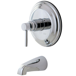 Concord KB2631DLTO Single-Handle 2-Hole Wall Mount Tub Only Faucet, Polished Chrome