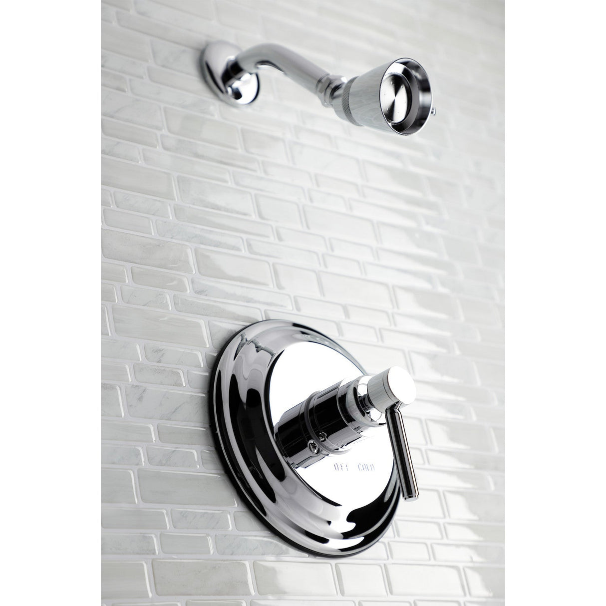KB2631DLTSO Single-Handle 2-Hole Wall Mount Shower Faucet Trim Only, Polished Chrome