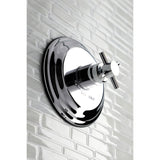 Concord KB2631DXTSO Single-Handle 2-Hole Wall Mount Shower Faucet Trim Only, Polished Chrome