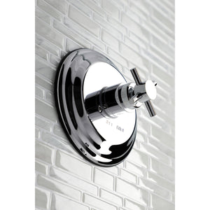 Concord KB2631DXTSO Single-Handle 2-Hole Wall Mount Shower Faucet Trim Only, Polished Chrome