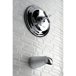 KB2631EXTO Single-Handle 2-Hole Wall Mount Tub and Shower Faucet Tub Only, Polished Chrome