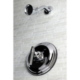 KB2631MLTSO Single-Handle 2-Hole Wall Mount Shower Faucet Trim Only, Polished Chrome