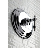 KB2631NLSO Single-Handle 2-Hole Wall Mount Shower Faucet, Polished Chrome