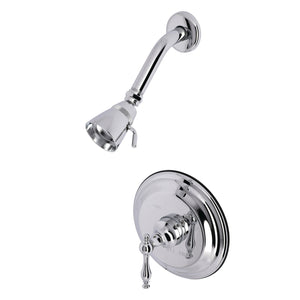 KB2631NLSO Single-Handle 2-Hole Wall Mount Shower Faucet, Polished Chrome