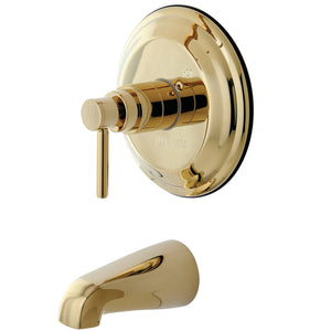 Concord KB2632DLTO Single-Handle 2-Hole Wall Mount Tub Only Faucet, Polished Brass