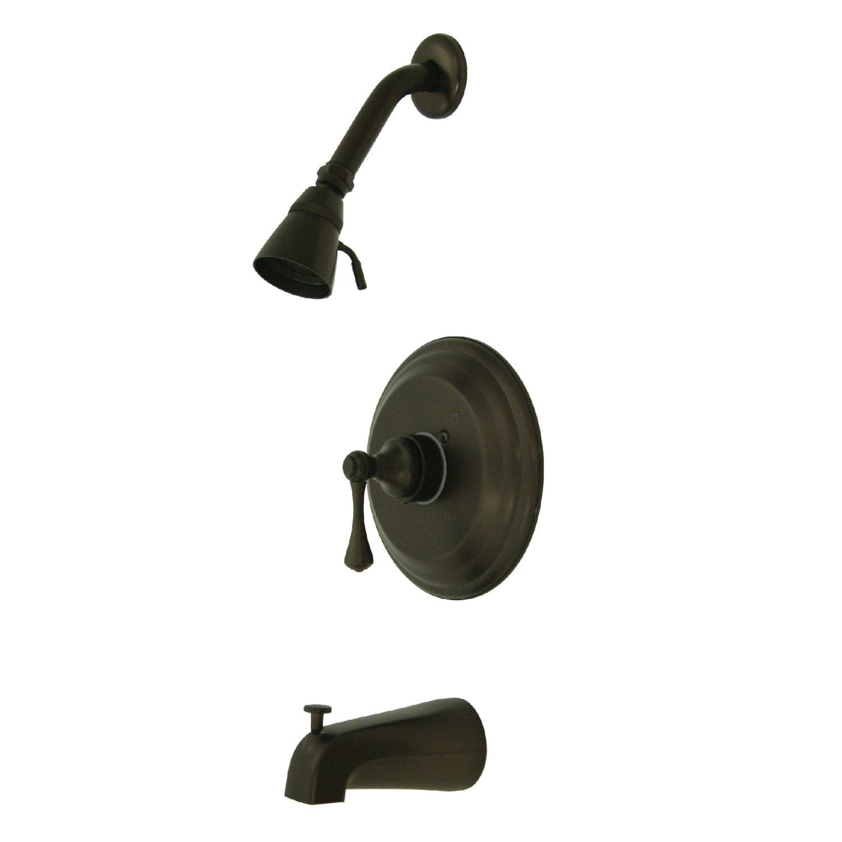 Magellan KB2635BL Single-Handle 3-Hole Wall Mount Tub and Shower Faucet, Oil Rubbed Bronze