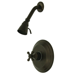 Metropolitan KB2635BXSO Single-Handle 2-Hole Wall Mount Shower Faucet, Oil Rubbed Bronze