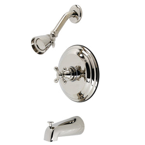 Metropolitan KB2636BX Single-Handle 3-Hole Wall Mount Tub and Shower Faucet, Polished Nickel