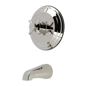 Concord KB2636DXTO Single-Handle 2-Hole Wall Mount Tub Only Faucet, Polished Nickel