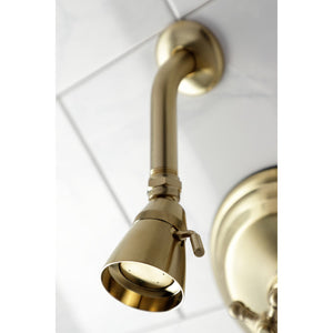 Metropolitan KB2637BXTSO Single-Handle 2-Hole Wall Mount Shower Faucet Trim Only, Brushed Brass