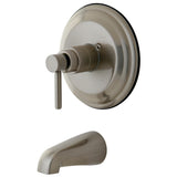 Concord KB2638DLTO Single-Handle 2-Hole Wall Mount Tub Only Faucet, Brushed Nickel