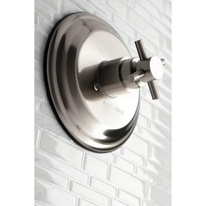 Concord KB2638DXTO Single-Handle 2-Hole Wall Mount Tub Only Faucet, Brushed Nickel