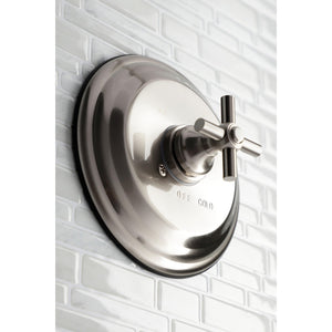 KB2638EXTO Single-Handle 2-Hole Wall Mount Tub and Shower Faucet Tub Only, Brushed Nickel