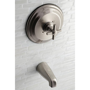 KB2638EXTO Single-Handle 2-Hole Wall Mount Tub and Shower Faucet Tub Only, Brushed Nickel
