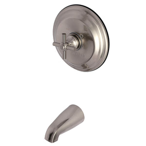 KB2638EXTO Single-Handle 2-Hole Wall Mount Tub and Shower Faucet Tub Only, Brushed Nickel