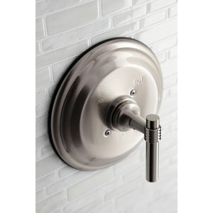 KB2638MLLST Single-Handle 1-Hole Wall Mount Tub and Shower Faucet Valve and Trim Only, Brushed Nickel