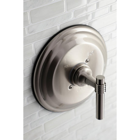 KB2638MLLST Single-Handle 1-Hole Wall Mount Tub and Shower Faucet Valve and Trim Only, Brushed Nickel