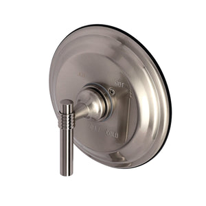 KB2638MLLST Single-Handle 1-Hole Wall Mount Tub and Shower Faucet Valve and Trim Only, Brushed Nickel