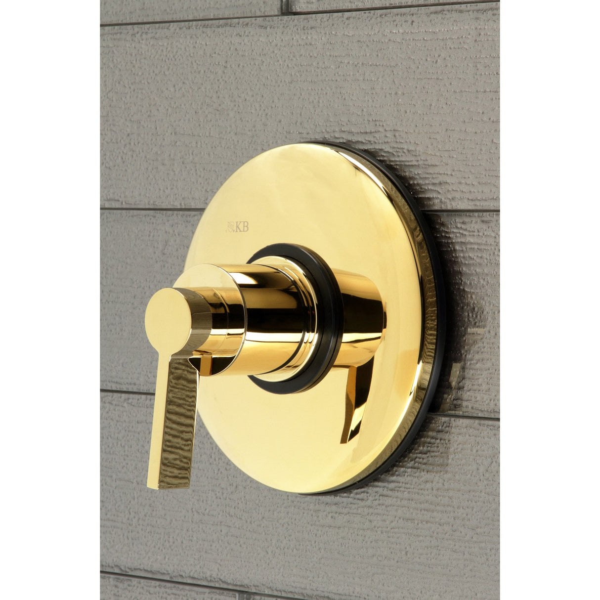 NuvoFusion KB3002NDL Single-Handle Volume Control, Polished Brass