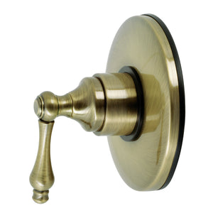 Vintage KB3003AL Single-Handle Volume Control, Antique Brass