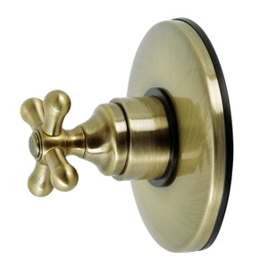 Vintage KB3003AX Single-Handle Volume Control, Antique Brass
