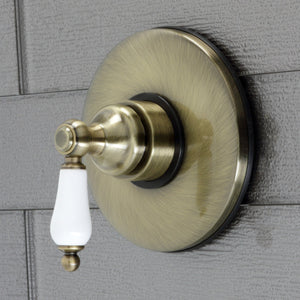 Vintage KB3003PL Single-Handle Volume Control, Antique Brass