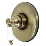 Vintage KB3003PL Single-Handle Volume Control, Antique Brass