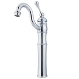 Victorian KB3421BL Single-Handle 1-Hole Deck Mount Vessel Faucet, Polished Chrome