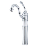 Georgian KB3421GL Single-Handle 1-Hole Deck Mount Vessel Faucet, Polished Chrome