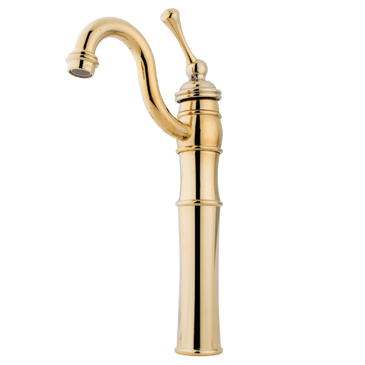 Victorian KB3422BL Single-Handle 1-Hole Deck Mount Vessel Faucet, Polished Brass