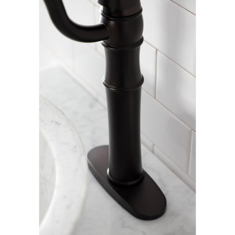 Victorian KB3425LL Single-Handle 1-Hole Deck Mount Vessel Faucet, Oil Rubbed Bronze