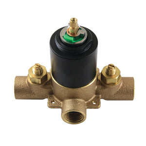 KB3630V Pressure Balanced Tub and Shower Valve, with Stops, Matte Black