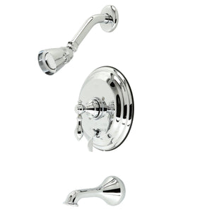American Classic KB36310ACL Single-Handle 3-Hole Wall Mount Tub and Shower Faucet with Diverter, Polished Chrome