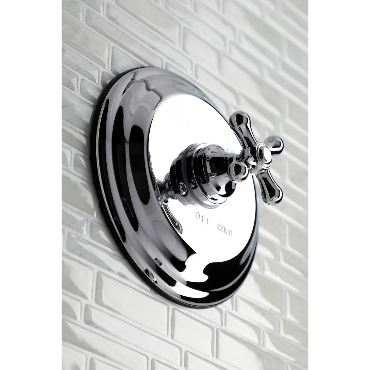 KB3631AXTLT Single-Handle 2-Hole Wall Mount Shower Faucet Trim Only, Polished Chrome