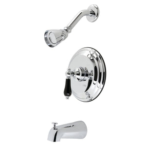 Duchess KB3631PKL Single-Handle 3-Hole Wall Mount Tub and Shower Faucet, Polished Chrome