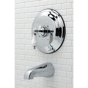 Vintage KB3631PLTO Single-Handle 2-Hole Wall Mount Tub and Shower Faucet Tub Only, Polished Chrome