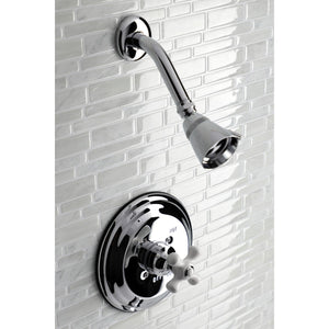 Restoration KB3631PXSO Single-Handle 2-Hole Wall Mount Shower Faucet, Polished Chrome