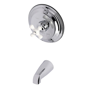 Vintage KB3631PXTO Single-Handle 2-Hole Wall Mount Tub and Shower Faucet Tub Only, Polished Chrome