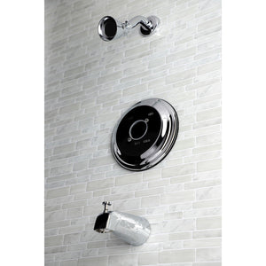 KB3631TLH 3-Hole Wall Mount Tub and Shower Faucet Trim Only without Handle, Polished Chrome