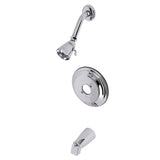 KB3631TLH 3-Hole Wall Mount Tub and Shower Faucet Trim Only without Handle, Polished Chrome