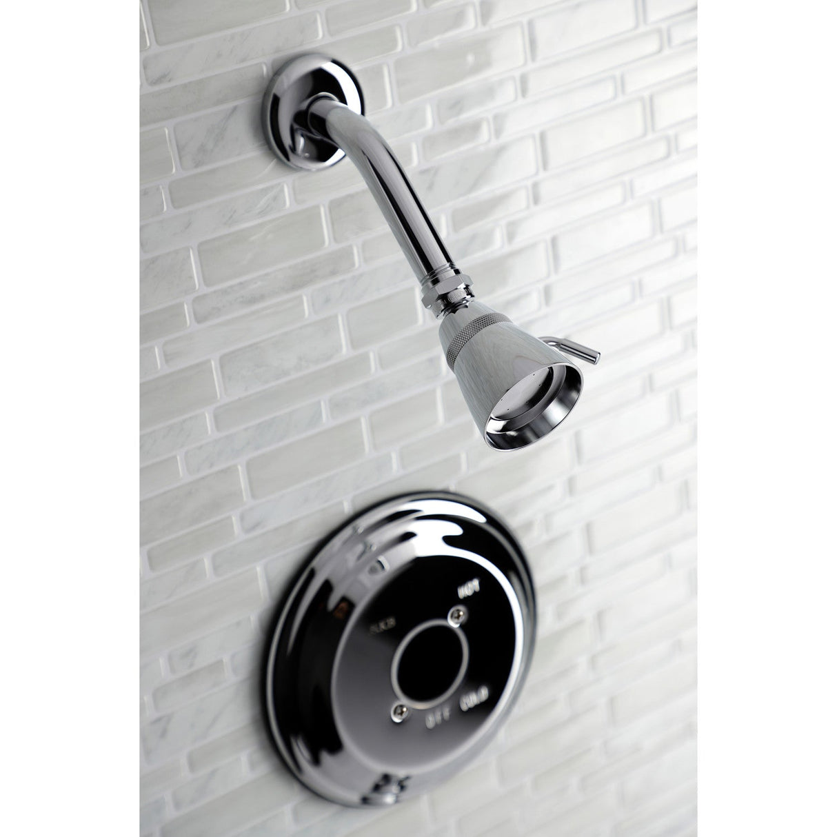 KB3631TSLH 2-Hole Wall Mount Shower Faucet Trim Only without Handle, Polished Chrome