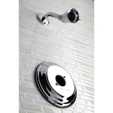 KB3631TSLH 2-Hole Wall Mount Shower Faucet Trim Only without Handle, Polished Chrome