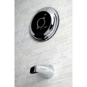 KB3631TTLH 2-Hole Wall Mount Tub and Shower Faucet Tub Trim Only without Handle, Polished Chrome