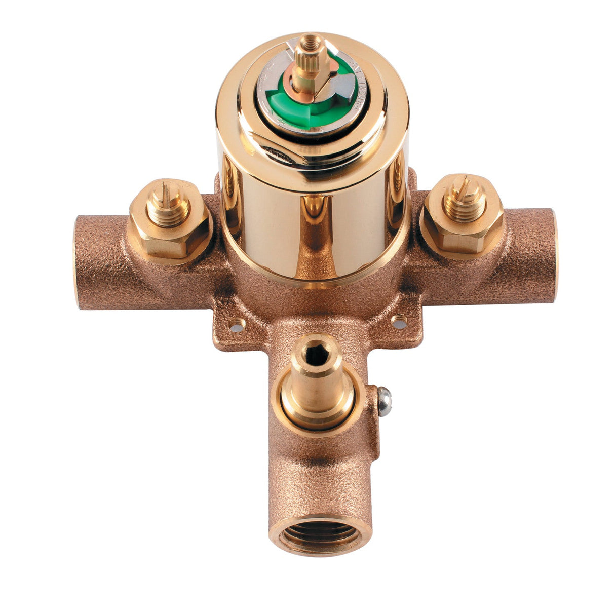 Restoration KB36320V Pressure Balanced Tub and Shower Valve, with Stops, Polished Brass