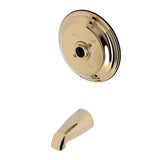 KB3632TTLH 2-Hole Wall Mount Tub and Shower Faucet Tub Trim Only without Handle, Polished Brass