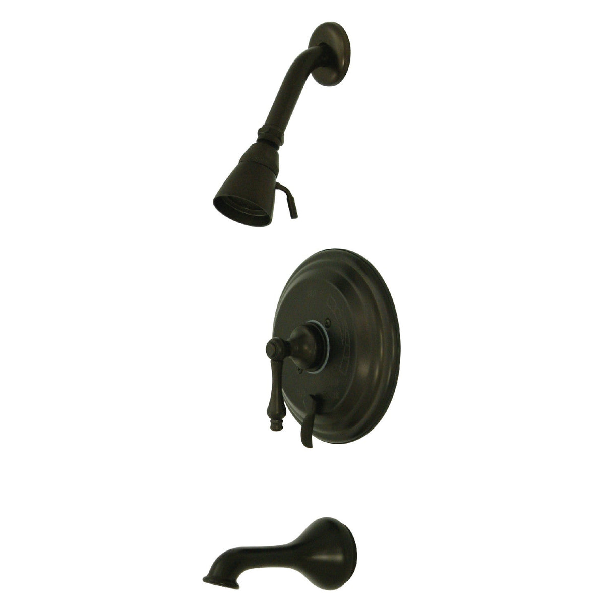 KB36350ALT Single-Handle 3-Hole Wall Mount Tub and Shower Faucet Trim Only, Oil Rubbed Bronze